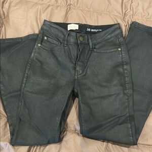 Slim-straight Coated Anthropologie Jean